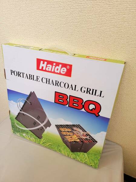 【新品　未使用】バーベキューコンロ 新品 Haide BBQ コンパクト 屋外