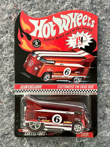 Hot Wheels 2006 Red Line Club RLC VW Customized Drag Bus ホットウィール フォルクスワーゲン ドラッグバス レッドラインクラブ