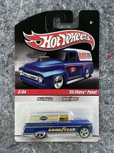 Hot Wheels 2010 Delivery '55 Chevy Panel Goodyear ホットウィール デリバリー グッドイヤー シェビー シボレー パネル バン