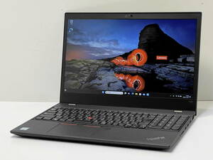 ★第8世代Core i5 ThinkPad T580 Core i5 8350U 1.7GHz/8GB/NVMe256GB/WiFi/WebCam/15.6FHD LED