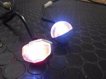 ★ トヨタ / ヴィッツ / SCP90 / 純正 / LED フットランプ 2個 / 汎用 流用 足元 間接 照明 イルミ フロア_画像1