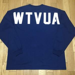 WTAPS 2021 AW STENCIL LS サイズL NAVY BLANK DESIGN ALL INSECT ミリタリ ダブルタップスの画像2