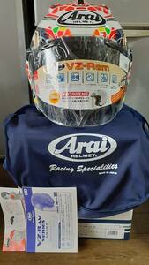 [新品 未使用]ARAI アライ VZ-Ram NAKAGAMI GP2[ブイゼット ラム ナカガミ GP2] XLサイズ 61-62cmヘルメット