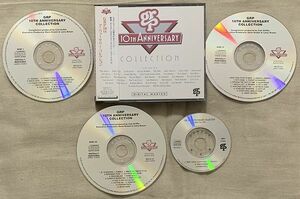 CD3枚組+8㎝CD GRP 10th Anniversary Collection プロモ Promo Earl Klugh Tom Browne Dave Grusin Patti Austin Brecker 限定盤 帯に難有