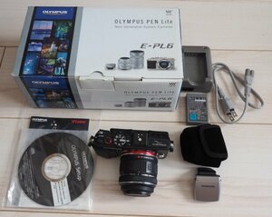 OLYMPUS PEN Lite E-PL6 ミラーレス一眼レフカメラ　レンズ M.ZUIKO DIGITAL 14-42mm 1:3.5-5.6