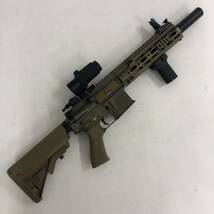 【1円～】ジャンク 電動ガン 長物 2点 (HK416D / CASV-KM) + マガジン セット 箱なし 18才以上対象 ※撃ち出し未確認【ジャンク品】_画像2