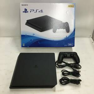 【1円～】SONY PS4 本体 箱あり ゲーム機 CUH-2200A ブラック 500GB ※動作確認済み【中古品】