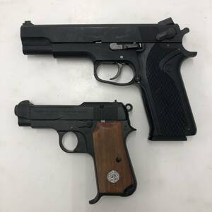 【1円～】ジャンク タナカワークス ガスガン 2点セット 18才以上対象 S&W M4505 / ベレッタ M1934 ※箱なし/撃ち出し未確認【ジャンク品】