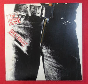 極美! UK Orginal 初回 COC 59100 Sticky Fingers / The Rolling Stones MAT: A4/B4+完品