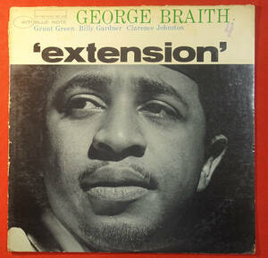 極美! US BLUE NOTE BLP 4171 EXTENSION / George Braith NYC/Van Gelder