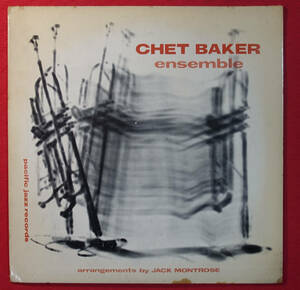 極美! US Pacific Jazz PJ LP-9 オリジナル Chet Baker Ensemble DG/Flat Edge