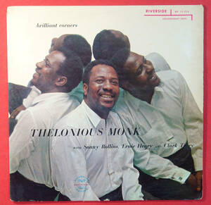 極美! US Riverside RLP 12-226 完全オリジナル Brilliant Corners / Thelonious Monk DG/Whiteレーベル 