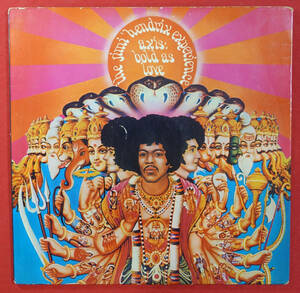 UK Original 初回 TRACK 612003 AXIS: BOLD AS LOVE / The Jimi Hendrix MAT: A1/B1+Poster