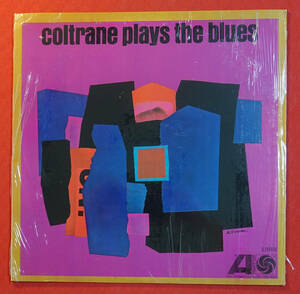 極美! US ATLANTIC MONO 1382 オリジナル John Coltrane Plays The Blues 