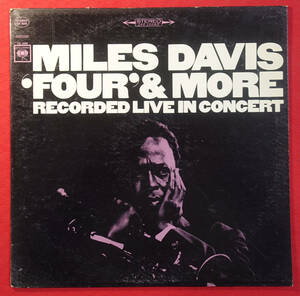 極美! US Columbia CS 9253 オリジナル 2EYES FOUR & MORE / Miles Davis MAT: 1C/1D