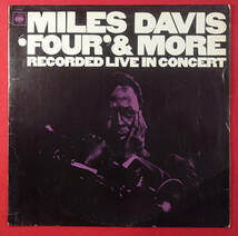 希少! UK CBS MONO BPG 62655 初回 FOUR & MORE / Miles Davis MAT: A1/B1_画像1