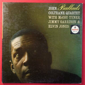 US IMPULSE MONO A-32 オリジナル BALLADS / John Coltrane Quartet AM-PAR/Van Gelder刻印