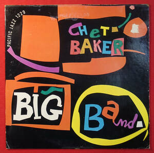 極美! US Pacific Jazz PJ-1229 オリジナル Chet Baker Big Band DGレーベル