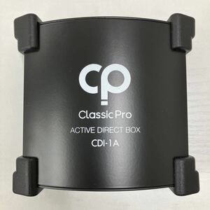 【No.1】■未使用■CLASSIC PRO ( クラシックプロ ) CDI-1A アクティブDI サウンドハウス購入品 オーディオ機器