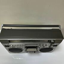 A193 HITACHI 日立　カセットレコーダー ラジカセ　TRK-8600RM 昭和レトロ　大型　ジャンク品_画像9