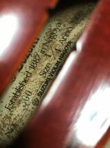 SUZUKI VIOLIN No.300 1986 バイオリン ハードケース 弓 付　本体美品中古品　スズキバイオリン _画像7