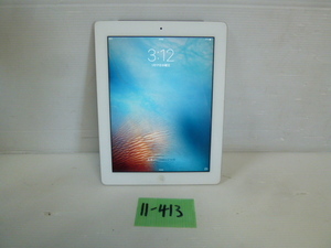 11-413◎Apple ipad/ソフトバンク 32GB/A1396◎