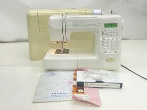 K004-N34-614 JANOME ジャノメ S7701 840型 コンピューターミシン ハンドクラフト 手工芸 裁縫 現状品②