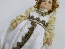 K194-N35-463 ARIANNA ビスクドール 人形 女の子 洋人形 約29cm 現状品①_画像3