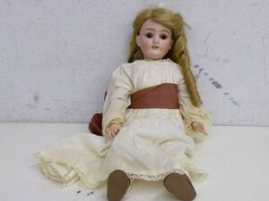K192-N35-457 KH Walkure 2 1/4 250 ビスクドール ヘッド 人形 女の子 洋人形 約50cm 現状品①