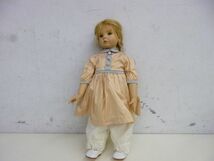 K190-N35-477 WPM 2001 ドール 人形 女の子 洋人形 約52cm 現状品①_画像1