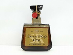 L250-N34-722 未開栓 SUNTORY WHISKY ROYAL サントリー ウイスキー ローヤル SR 720ml 43％ 現状品③