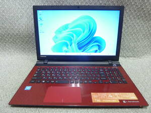 ★Windows 7,10,11 選択可 15.6” 東芝 dynabook T45/VRS ★ Celeron 3215U/メモリ4GB/750GB/無線/USB3.0/便利なソフト/リカバリ作成/2162