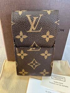 LOUIS VUITTON ルイヴィトン モノグラム エテュイシガレットケース タバコケース M63024 メンズ レディース 小物入れ ブラウン 茶色