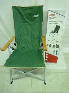 TLE-00103-03 Coleman コールマン LAY CHAIR 3段階リクライニング式 ハイバックチェア 2000026745 箱付