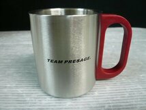 TMC-00295-03 NISSAN 日産 TEAM PRESAGE チームプレサージュ ステンレス マグカップ 4客セット まとめて4点_画像3