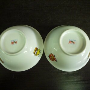TMC-00303-03 ウルトラマン 飲茶 中華 食器 皿 レンゲ 茶碗 まとめて 9点の画像4