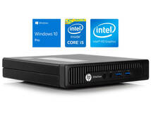 美品 HP-800G1 超小型パソコン本体　Corei5-第四世代搭載・8GB・SSD256GB・Win10Pro・Office2021・無線LAN付き　7台在庫　　_画像1