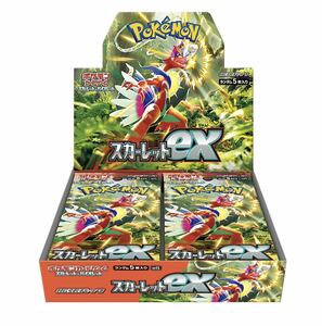 【新品】スカーレットex　1BOX分 未開封30パック ポケモンカード　ポケカ　BOX