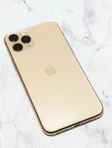 iPhone 11 Pro 64GB ゴールド SIMフリー 目立った傷なし バッテリー 82%_画像1