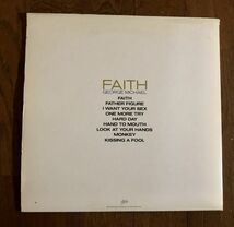 【LP盤/12インチ】【プロモ 非売品】＜＜超レア!!＞＞【美盤】ジョージ・マイケル George Michael Faith 販促紙資料　promotional paper_画像3