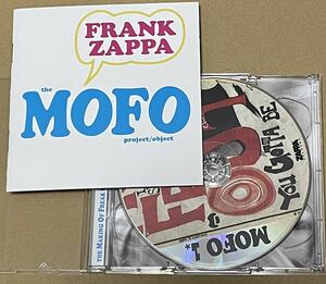 送料込 Frank Zappa - The MOFO Project/Object 輸入盤CD2枚組 / ZR20005