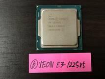 06 intel XEON E3-1225V5 3.30GHz / 動作品_画像2