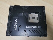 ASUS　マザーボード　SABERTOOTH X99 THERMAL ARMOR 　i7-5930K 3.50GHZ　動作未確認　現状販売_画像9