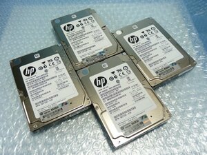 1MIU // 4個セット / HP EH0146FBQDC (ST9146853SS) 146GB 15K 6Gb 2.5 インチ SAS (627114-001) // HP ProLiant DL360p Gen8 取外 //在庫1