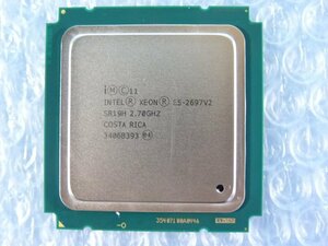 1MPZ //Intel Xeon E5-2697 V2 2.7GHz SR19H Socket2011(LGA) Ivy Bridge-EP C1 COSTA RICA//Sun Oracle Server X4-2 taking out //( same Rod ) stock 2