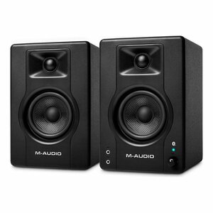 M-Audio BX3BT モニタースピーカー / 3.5インチ 120W Bluetooth対応 マルチメディア パワード・スピーカー