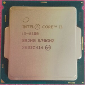 CPU 116個セット Intel Core i3-6100 SR2HG i3 第6世代 プロセッサー 中古動作確認済 管理番号：C113