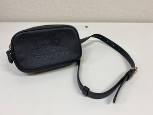 1482-02★◇美品◇コーチ COACH ショルダーバッグ ホースアンドキャリッジ 79212ブラック★