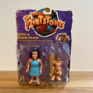 THE FLINT STONES【BETTY&BAMM-BAMM】フィギュア　フリントストーン　マテル　MATTEL 1993年