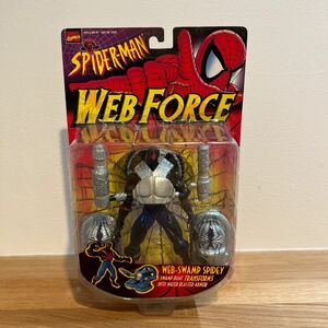 MARVEL/ SPIDER-MAN/ WEB FORCE【WEB-SWAMP SPIDEY】フィギュア　マーベルコミックス　スパイダーマン　アメコミ　トイビズ TOYBIZ